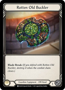Rotten Old Buckler (Common) - ELE204 - 1st Edition Normal