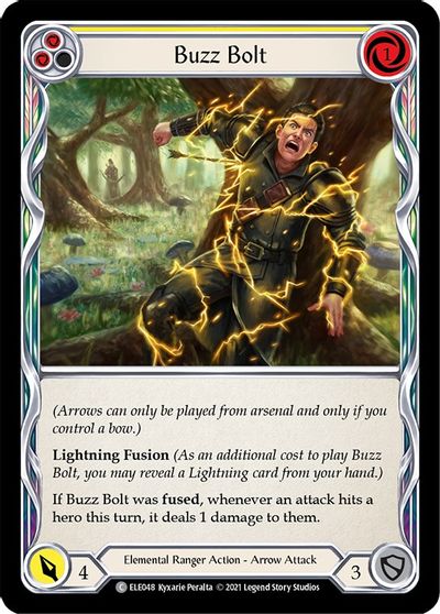 Buzz Bolt (Yellow) - ELE048 - 1st Edition Normal