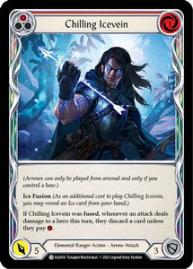 Chilling Icevein (Red) - ELE050 - 1st Edition Normal