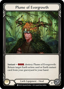 Plume of Evergrowth (Common) - ELE116 - 1st Edition Normal