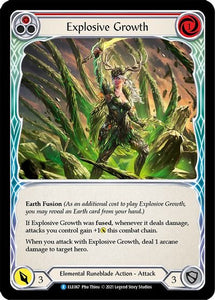 Explosive Growth (Red) - ELE067 - 1st Edition Normal