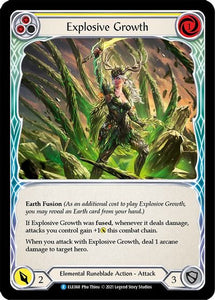 Explosive Growth (Yellow) - ELE068 - 1st Edition Normal