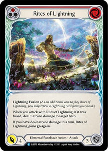 Rites of Lightning (Red) - ELE070 - 1st Edition Normal