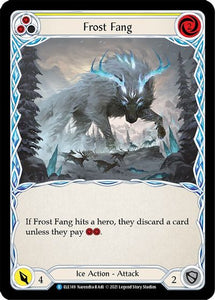 Frost Fang (Yellow) - ELE149 - 1st Edition Normal
