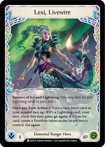 Lexi, Livewire // Rosetta Thorn (Token) - ELE031 // ELE222 - 1st Edition Normal