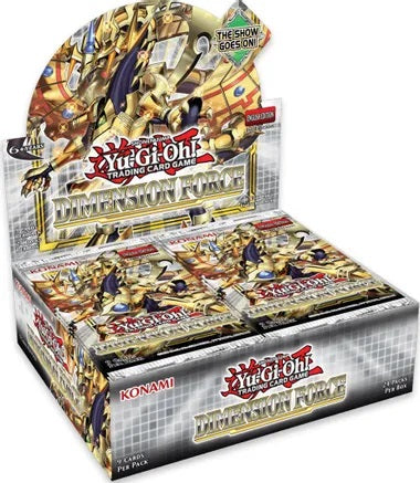 Yugioh: Dimension Force Sealed Case - 1st Edition (12 Booster Boxes)