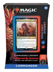 MTG: Commander Legends: Battle of Baldur's Gate Commander Deck: Draconic Dissent (Sealed)