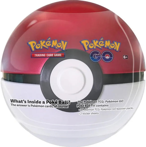 Pokemon: Poke Ball Tin - Pokemon GO - Poke Ball (Sealed)