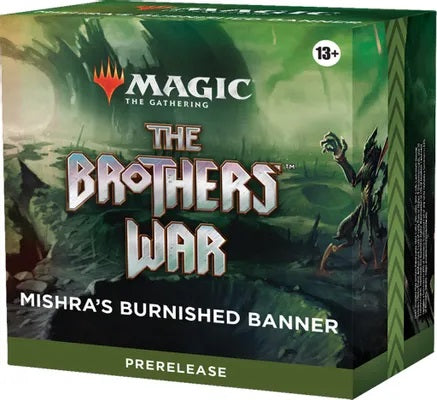 MTG: The Brothers' War Prerelease Pack - Mishra's Burnished Banner (Sealed)