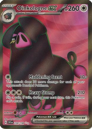 Oinkologne ex (Full Art Ultra Rare) - 234/198
