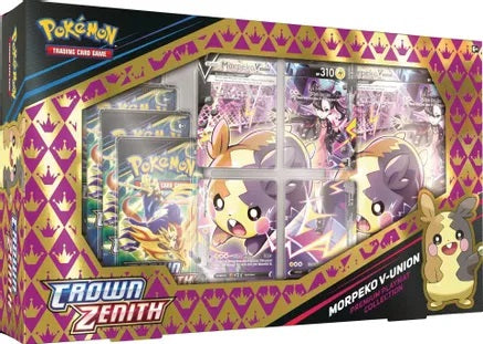Pokemon: Crown Zenith Morpeko V-Union Playmat Premium Collection (Sealed)