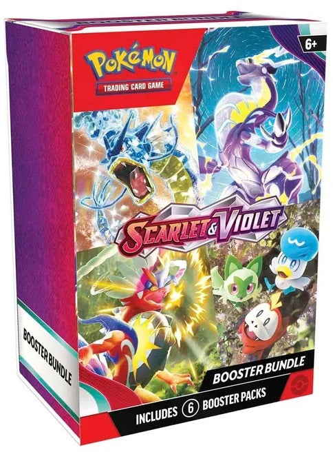 Pokemon: Scarlet & Violet Booster Bundle (6 Packs)