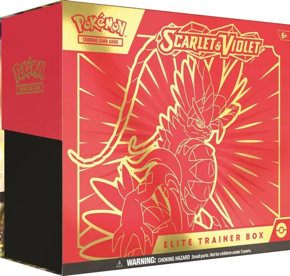 Pokemon: Scarlet & Violet Elite Trainer Box - Koraidon (Sealed)