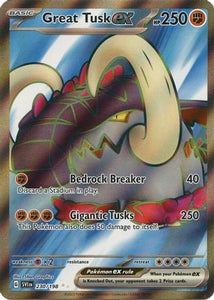 Great Tusk ex (Full Art Ultra Rare) - 230/198