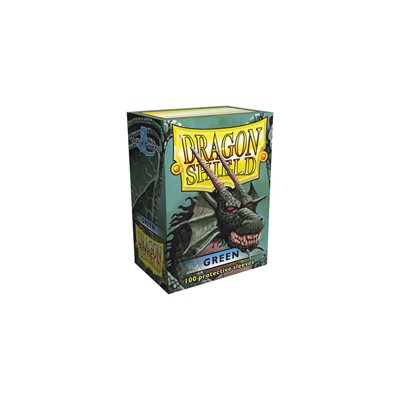 Dragon Shield: Sleeves - Classic Green (100) (Sealed)
