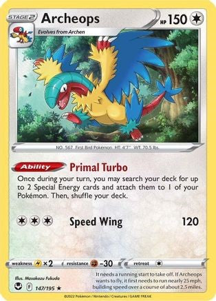 Archeops (Holo Rare) - 147/195