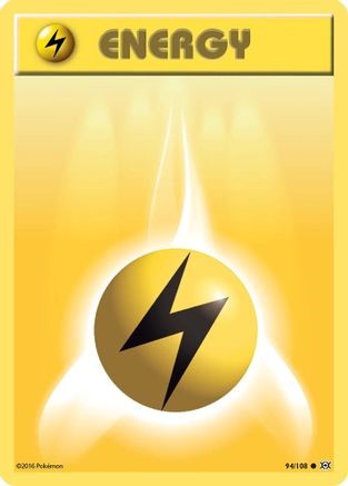 Lightning Energy (Reverse Holo) (Common) - 94/108
