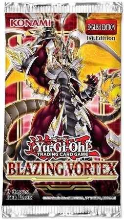 Yugioh: Blazing Vortex Booster Pack (Sealed)