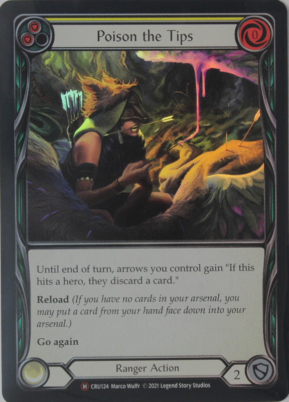 Poison the Tips (Majestic) - CRU124 - Unlimited Rainbow Foil