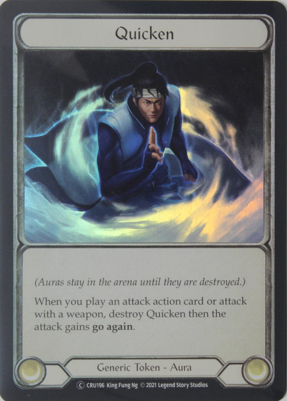 Quicken (Common) - CRU196 - Unlimited Rainbow Foil