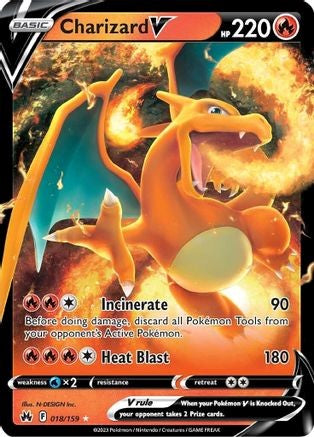 Charizard V (Ultra Rare) - 018/159