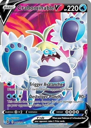Crabominable V (Full Art) (Ultra Rare) - 248/264