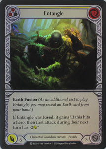 Entangle (Yellow) - ELE014 - 1st Edition Rainbow Foil