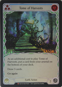 Tome of Harvests (Majestic) - ELE118 - 1st Edition Rainbow Foil