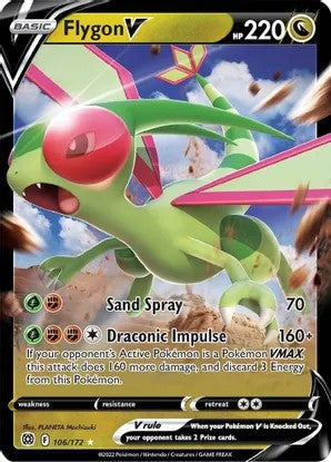 Flygon V (Ultra Rare) - 106/172