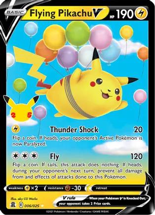 Flying Pikachu V (Ultra Rare) - 006/025