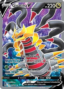 Giratina V (Full Art Ultra Rare) - 185/196