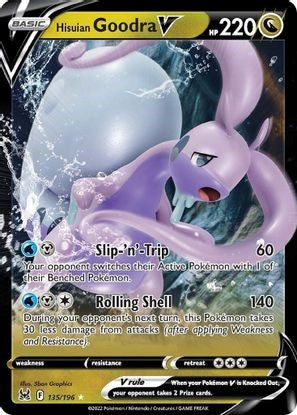 Hisuian Goodra V (Ultra Rare) - 135/196