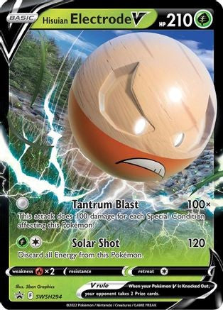 Hisuian Electrode V (Promo) - SWSH294