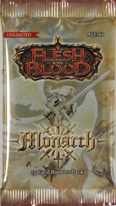 Flesh and Blood: Monarch Unlimited Booster Pack (Sealed)