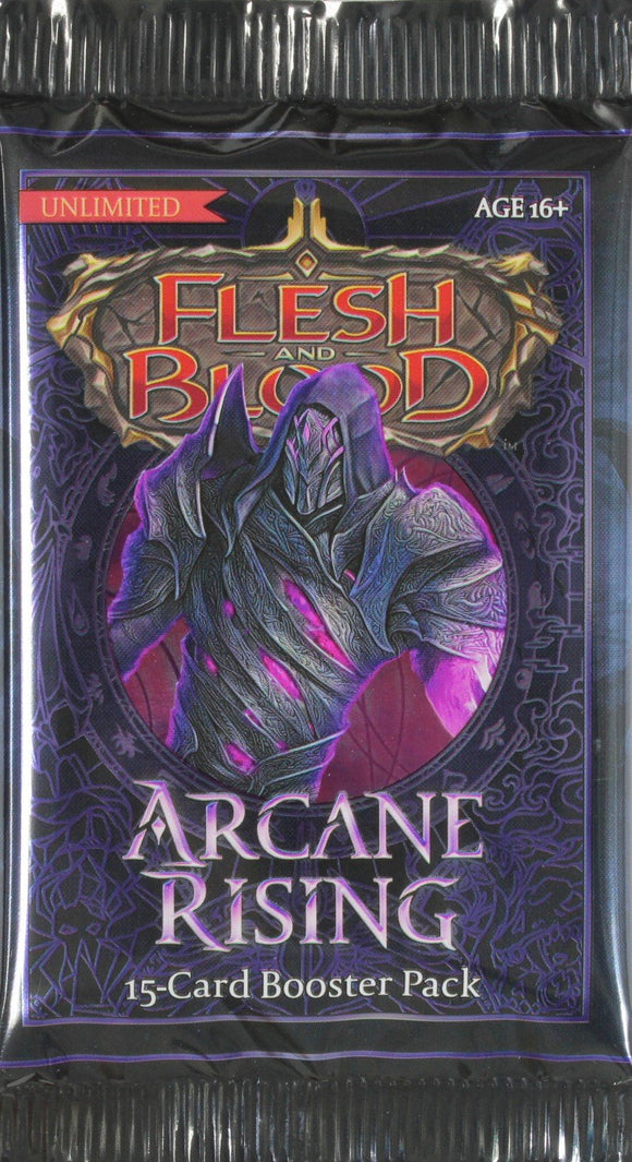 Flesh and Blood: Arcane Rising Unlimited Booster Pack (Sealed)