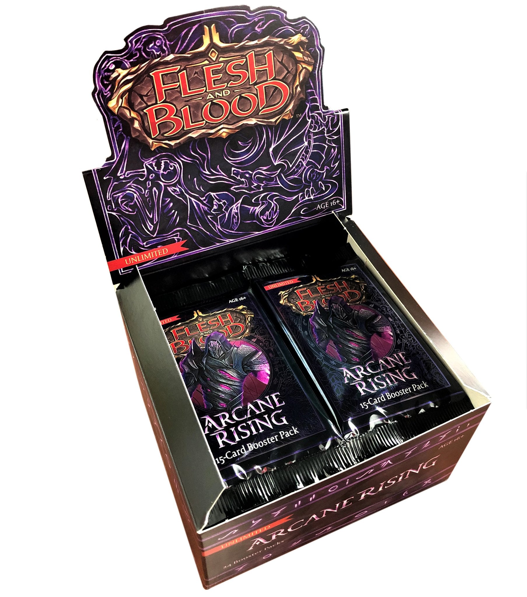 Flesh and Blood: Arcane Rising Unlimited Booster Box (Sealed) MK Cards Flesh and Blood: Arcane Rising Unlimited Booster Box (Sealed) MK Cards