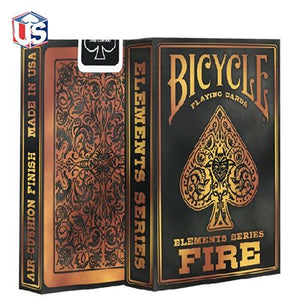 Bicycle - Fire Playing Cards (Sealed)
