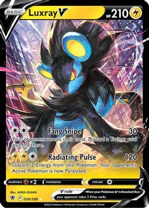 Luxray V (Ultra Rare) - 050/189