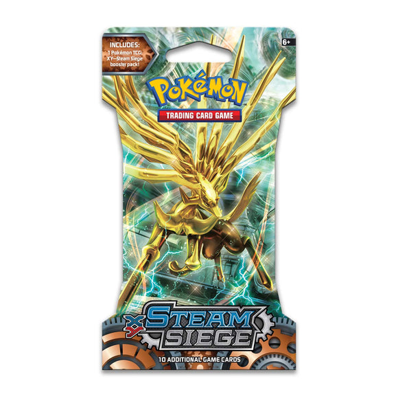 Pokemon: Steam Siege Sleeved Booster Pack - Xerneas (Sealed)