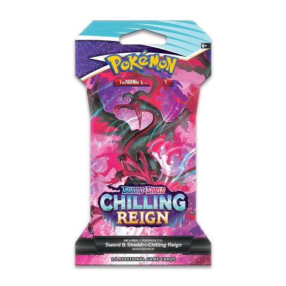 Pokemon: Chilling Reign Sleeved Booster Pack (Sealed)