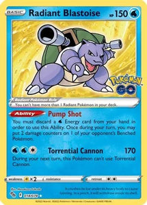 Radiant Blastoise (Radiant Rare) - 018/078