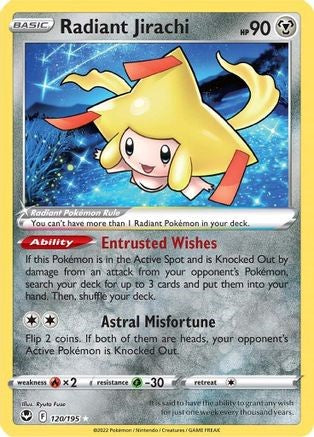 Radiant Jirachi (Radiant Rare) - 120/195