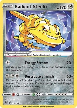 Radiant Steelix (Radiant Rare) - 124/196