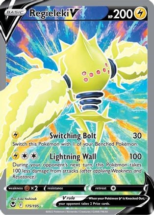 Regieleki V (Full Art) (Ultra Rare) - 175/195