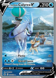 Ice Rider Calyrex V (Alternate Full Art) (Ultra Rare) - 164/198