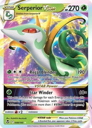 Serperior VSTAR (Ultra Rare) - 008/195