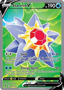 Starmie V (Full Art) (Ultra Rare) - 166/189