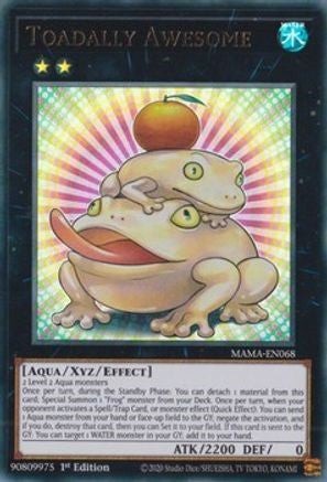 Toadally Awesome (Ultra Rare) - MAMA-EN068 - 1st Edition