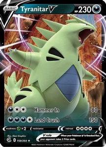 Tyranitar V (Ultra Rare) - 158/264