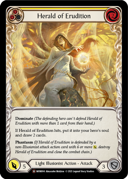 Herald of Erudition (Majestic) - MON004 - Unlimited Normal